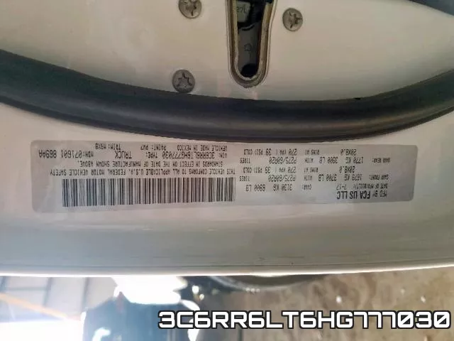 3C6RR6LT6HG777030 фото 2