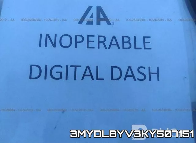 3MYDLBYV3KY507151 фото 8