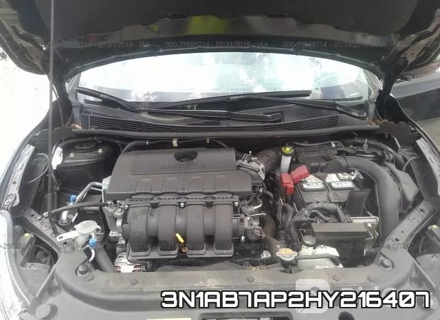 3N1AB7AP2HY216407 фото 2