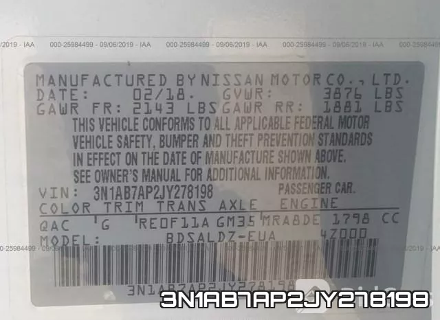 3N1AB7AP2JY278198 фото 10