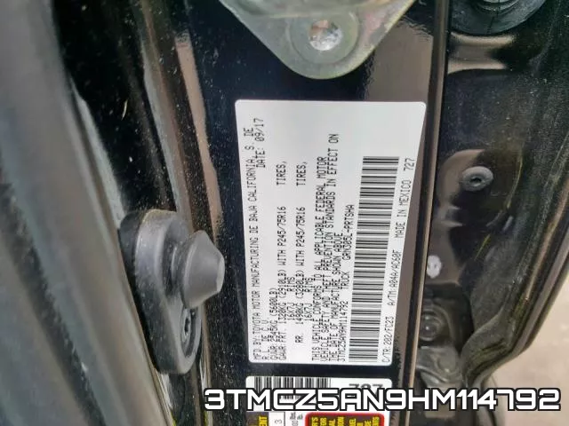 3TMCZ5AN9HM114792 фото 2