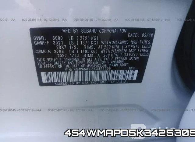 4S4WMAPD5K3425305 фото 10