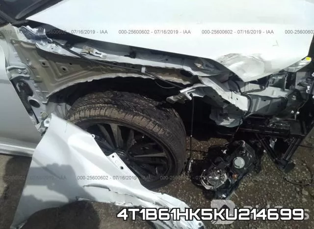 4T1B61HK5KU214699 фото 7