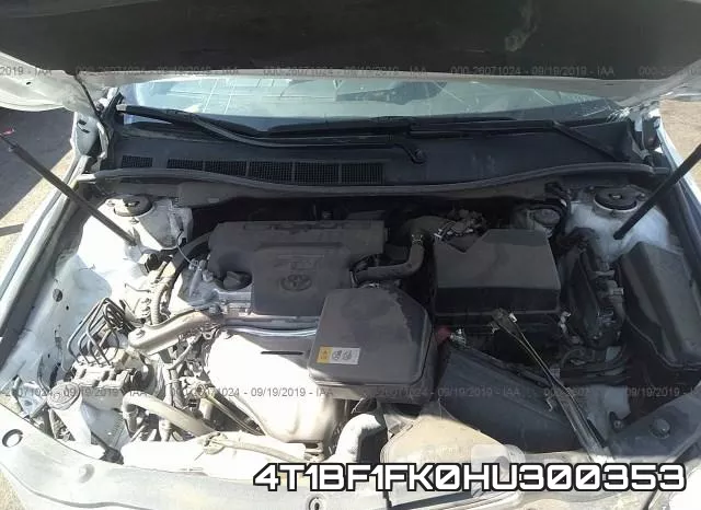 4T1BF1FK0HU300353 фото 2