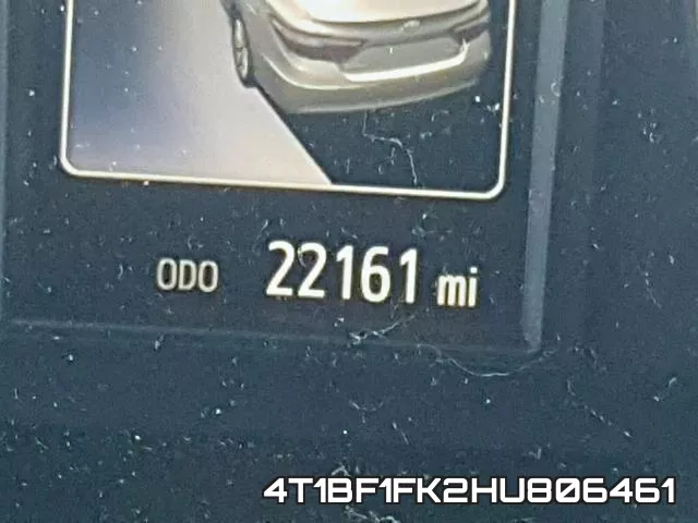 4T1BF1FK2HU806461 фото 9