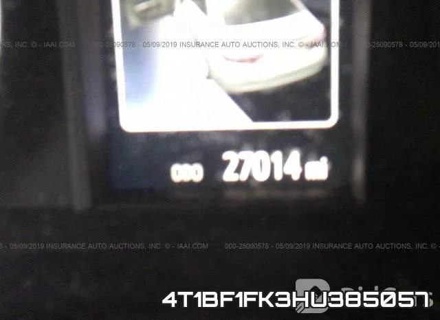 4T1BF1FK3HU385057 фото 8