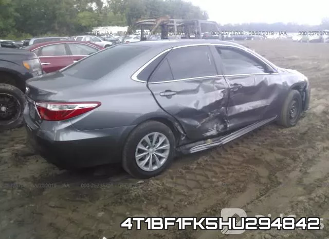 4T1BF1FK5HU294842 фото 5
