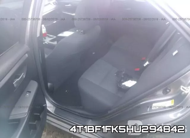4T1BF1FK5HU294842 фото 9
