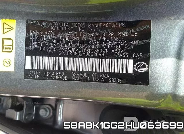 58ABK1GG2HU063699 фото 10