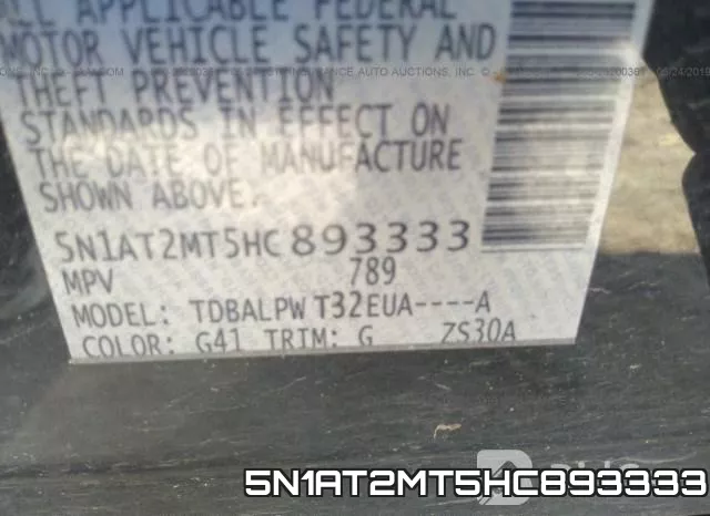 5N1AT2MT5HC893333 фото 10