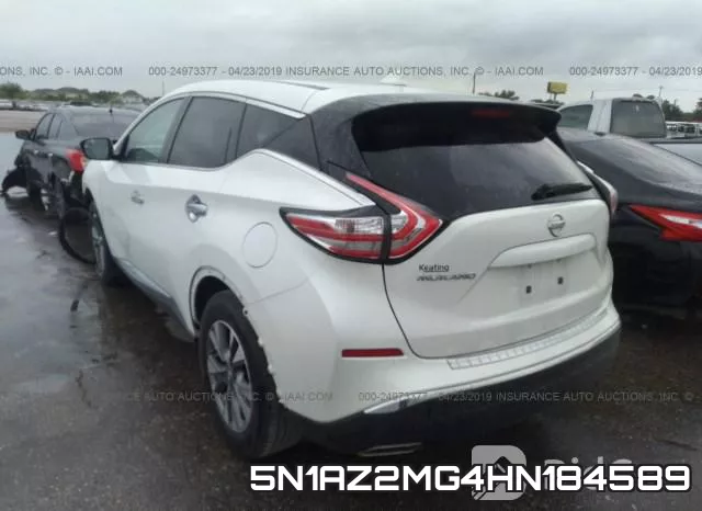 5N1AZ2MG4HN184589 фото 4
