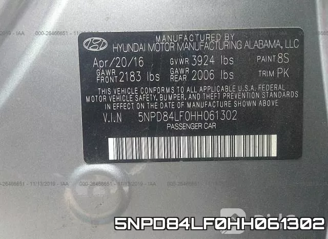 5NPD84LF0HH061302 фото 10