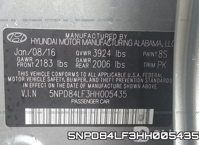 5NPD84LF3HH005435 фото 10
