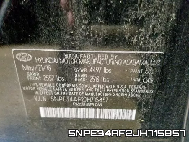5NPE34AF2JH715857 фото 2