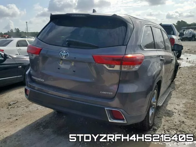 5TDYZRFH4HS216405 фото 5