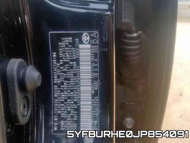 5YFBURHE0JP854091 фото 2