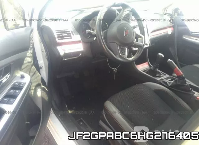 JF2GPABC6HG276405 фото 6