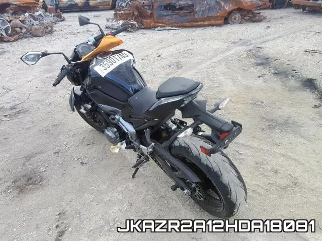 JKAZR2A12HDA18081 фото 4