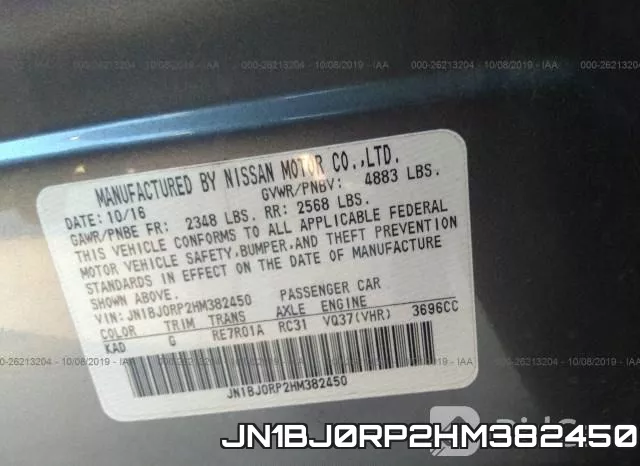 JN1BJ0RP2HM382450 фото 10