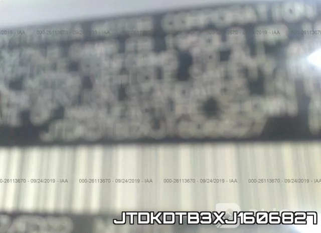 JTDKDTB3XJ1606827 фото 10