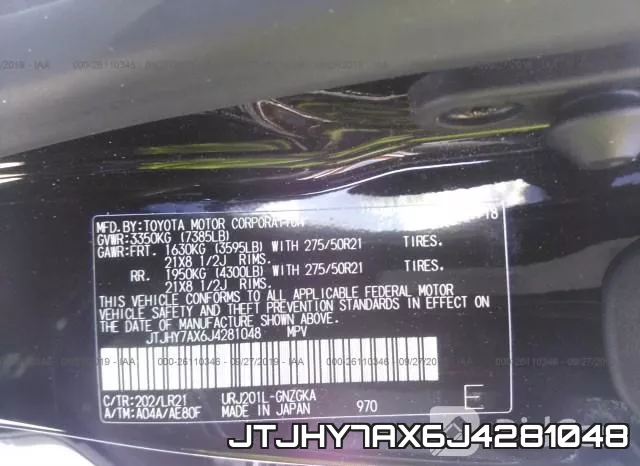 JTJHY7AX6J4281048 фото 10