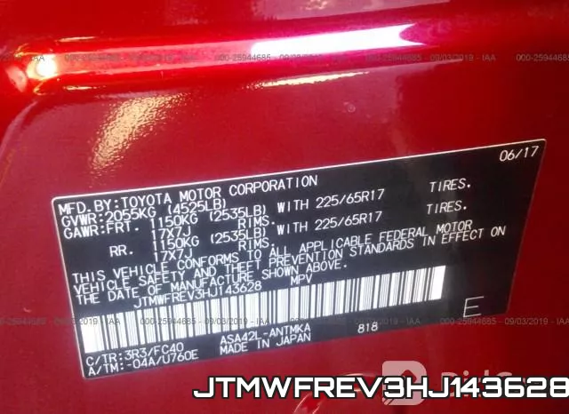 JTMWFREV3HJ143628 фото 10