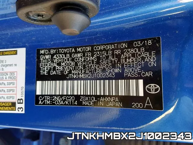 JTNKHMBX2J1002343 фото 2