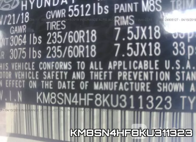 KM8SN4HF8KU311323 фото 10