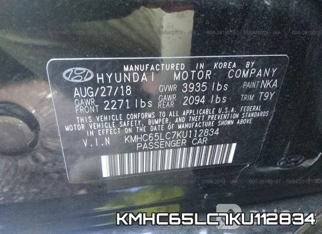 KMHC65LC7KU112834 фото 10