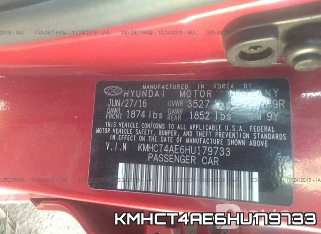 KMHCT4AE6HU179733 фото 10