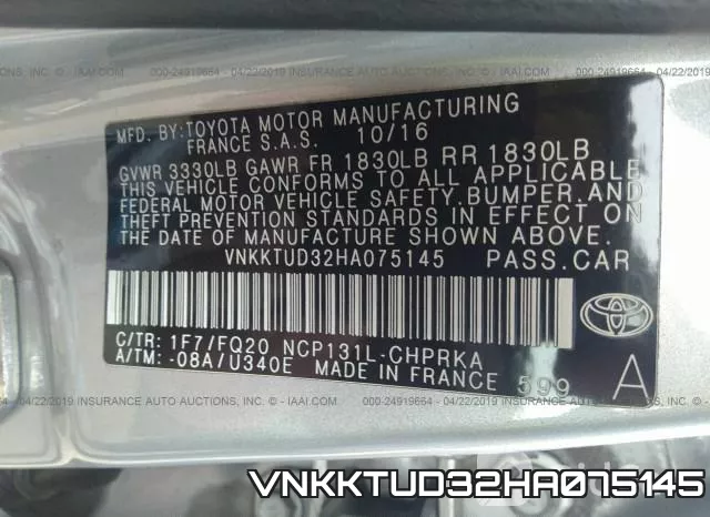 VNKKTUD32HA075145 фото 10