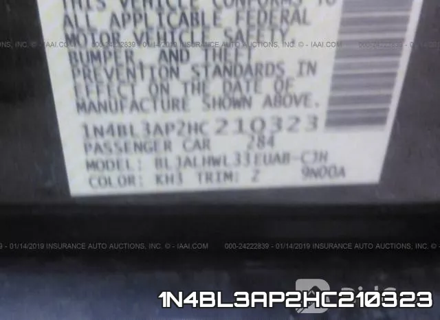1N4BL3AP2HC210323 фото 10