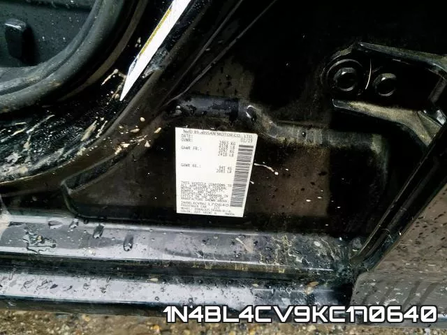1N4BL4CV9KC170640 фото 2