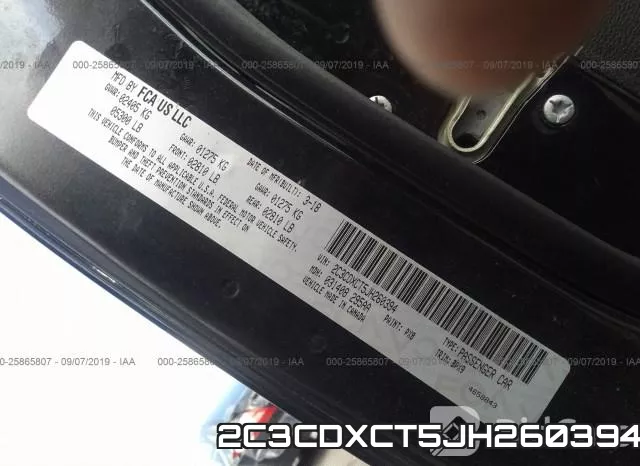2C3CDXCT5JH260394 фото 9