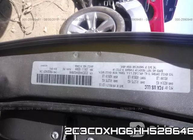 2C3CDXHG6HH528648 фото 10