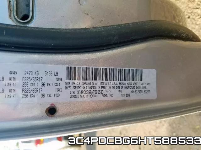 3C4PDCBG6HT588533 фото 2