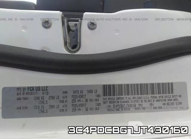 3C4PDCBG7JT430160 фото 10