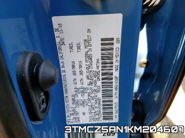 3TMCZ5AN1KM204607 фото 2