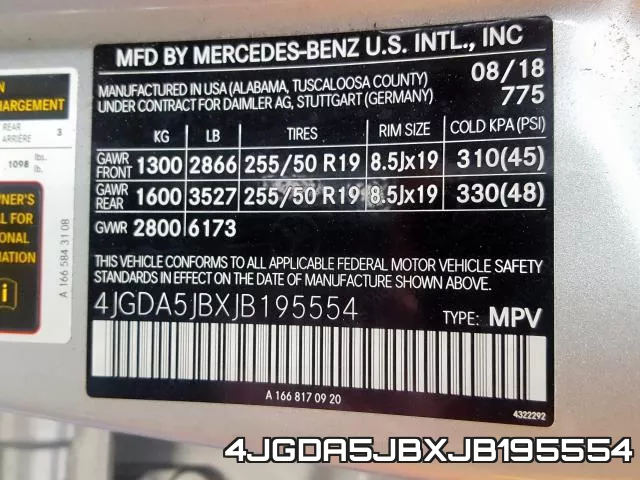 4JGDA5JBXJB195554 фото 2