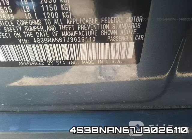 4S3BNAN67J3026110 фото 10