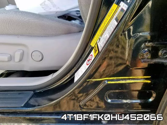 4T1BF1FK0HU452066 фото 10