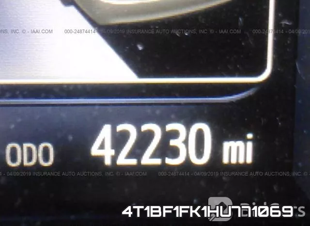 4T1BF1FK1HU771069 фото 8