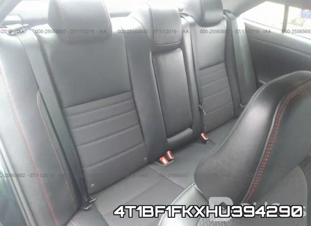4T1BF1FKXHU394290 фото 8