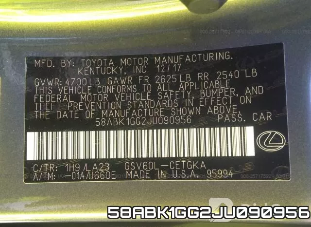 58ABK1GG2JU090956 фото 10