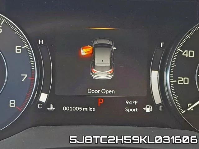 5J8TC2H59KL031606 фото 9