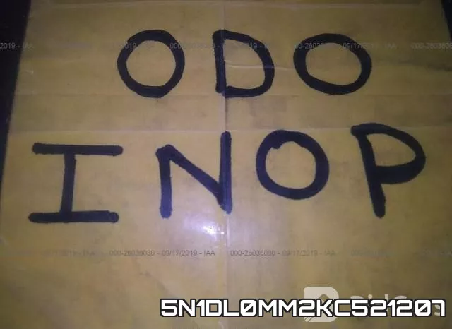 5N1DL0MM2KC521207 фото 8