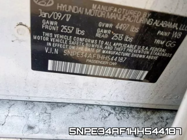 5NPE34AF1HH544187 фото 2
