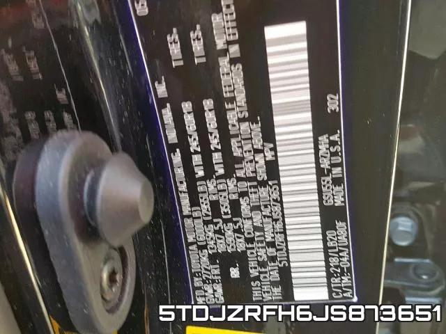 5TDJZRFH6JS873651 фото 2