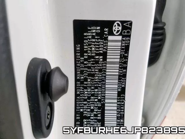 5YFBURHE6JP823895 фото 2