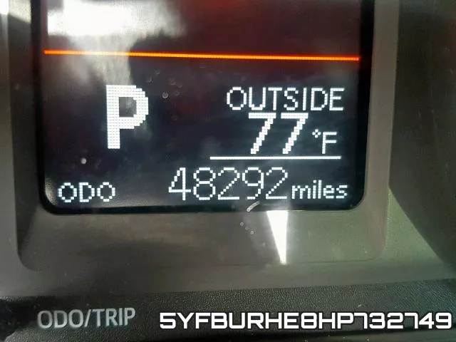 5YFBURHE8HP732749 фото 9